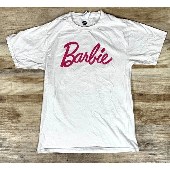 2019 Mattel Barbie T-Shirt Size Small - Picture 1 of 5